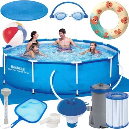 Bestway tērauda pro baseins ar rāmi 366x76 cm