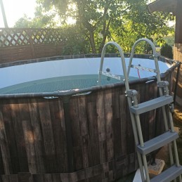 Frame garden pool 12ft 366x100cm 12in1 steel