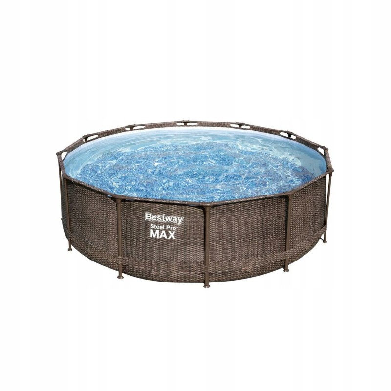 Bestway rėmo baseinas 366x100 cm plieno pro maks