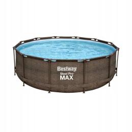 Bestway rėmo baseinas 366x100 cm plieno pro maks