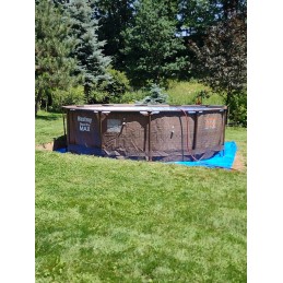 Bestway rėmo baseinas 366x100 cm plieno pro maks