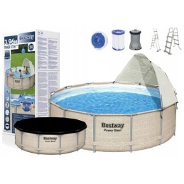 Sodo karkasinis baseinas 396 x 107cm bestway 5614v