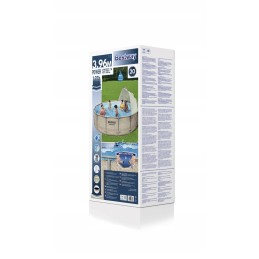 Dārza karkasa baseins 396 x 107cm bestway 5614v