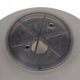 Vidaxl smilšu baseina filtrs, sānu uzstādīšana, 6 virzienu vārsts, pelēks