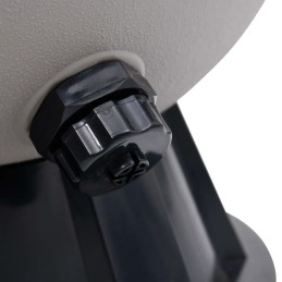 Vidaxl smilšu baseina filtrs, sānu uzstādīšana, 6 virzienu vārsts, pelēks