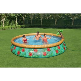 Bestway 57416 kiiresti seatud laiendusbassein palmipuu IP-ga