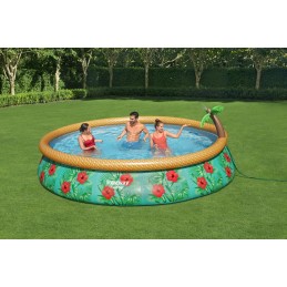 Bestway 57416 kiiresti seatud laiendusbassein palmipuu IP-ga