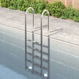 Pool ladder 54x38x211 cm stainless steel 304