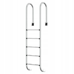 Baseina kāpnes 54x38x211 cm, 304 nerūsējošais tērauds