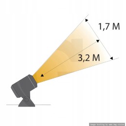Lightpro veealune prožektor Nilus 4 w 3000k 400