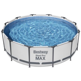 Dārza baseina komplekts 366x100 bestway lielas kāpnes