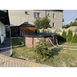 Dārza baseina komplekts 366x100 bestway lielas kāpnes