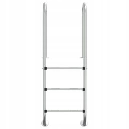 Baseino kopėčios 54x38x158 cm, nerūdijančio plieno