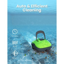 Wybot pool robot pool vacuum cleaner battery
