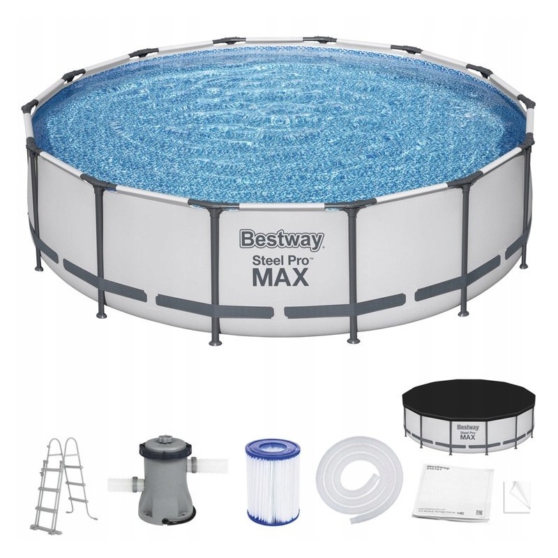 „Bestway“ rėmo baseinas 4 27m x 107m 11in1 56950