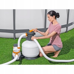 Bestway efektyvus smėlio siurblys baseinui, žarnų jungtys 11355 lh 58486