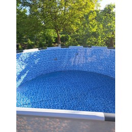 56420 rāmja baseina sūkņa kāpņu filtrs 366x122cm bestway komplekts