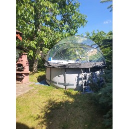 56420 rāmja baseina sūkņa kāpņu filtrs 366x122cm bestway komplekts