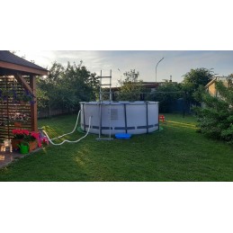 56420 rėmo baseino siurblio kopėčių filtras 366x122cm bestway rinkinys