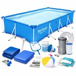 Rėmo baseinas 400 x 211 x 81 15in1 bestway
