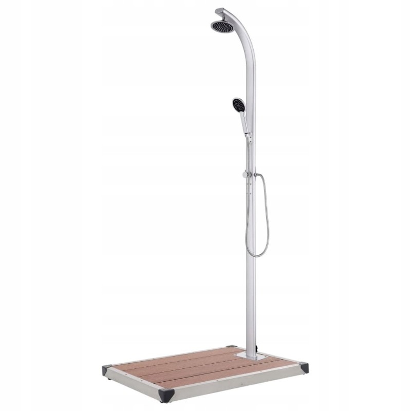 Lumarko garden shower with brown base 220