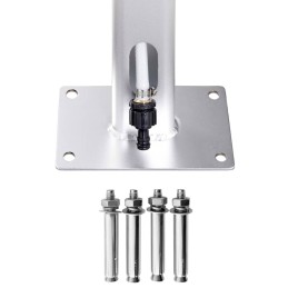 Lumarko garden shower with brown base 220