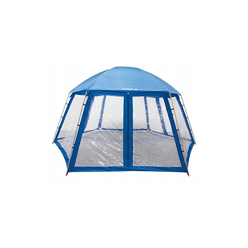 Palapinė prie baseino, pavėsinė, sodo paviljonas, stogas