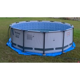 Tērauda dārza baseins 366 x 100 cm komplekts 17in1 bestway 56418