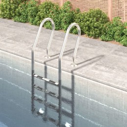 Vidaxl Pool Ladder 54x38x184 5 cm 304 Stainless Steel