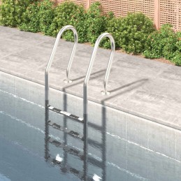 Vidaxl Pool Ladder 54x38x184 5 cm 304 Stainless Steel