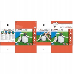 Bestway smėlio filtro siurblys flowclar 5678 lh