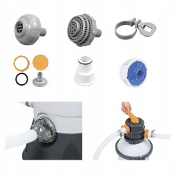 Bestway smėlio filtro siurblys flowclar 5678 lh