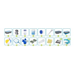 Tērauda dārza baseins 282 x 196 x 84 cm 16in1 bestway 56629n