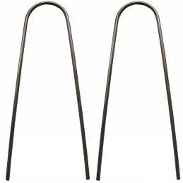 Metaliniai smeigtukai įvairių tipų agrotekstilei, agrotekstilei ir geotekstilei tvirtinti prie žemės, taip pat smeigtukai kurmių