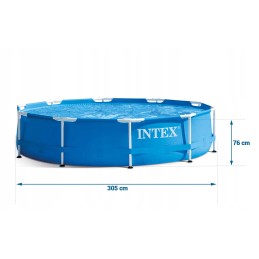Raambasseini pump 305x76 intex komplekt 15in1 max