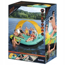 5 person air mattress sunny lounge 291x265x8
