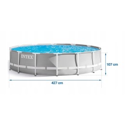 Aiabasseini raam 427x107 komplekt 12in1 intex