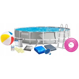 Sodo baseino rėmas 427x107 rinkinys 12in1 intex