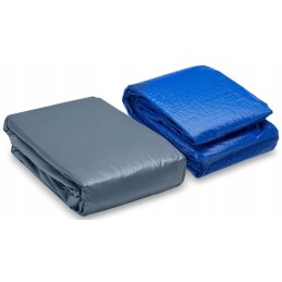 Dārza peldbaseina rāmis 427x107 komplekts 12in1 intex