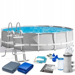 Frame garden pool 427x107 12in1 set intex 26720