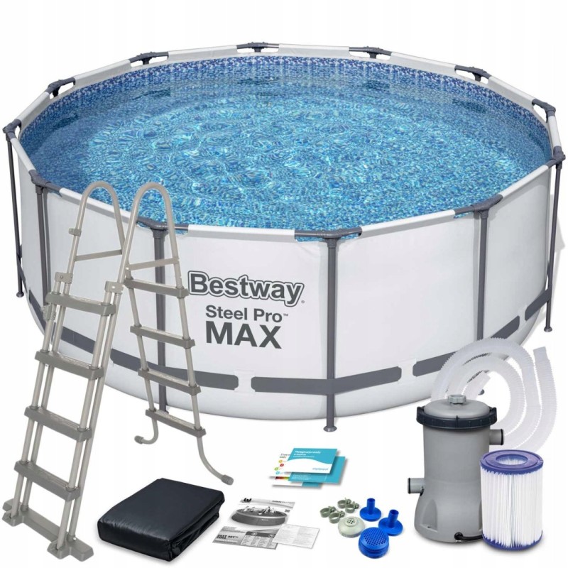 Frame garden pool 366 x 122 cm 6 in 1 bestway 56420