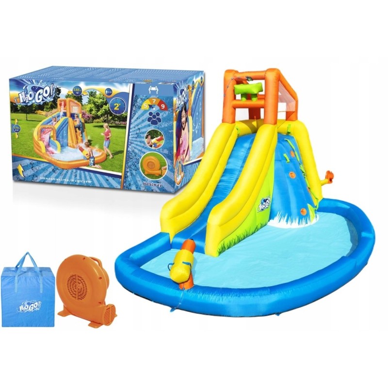 Piepūšamais ūdens slidkalniņš 435x286x267 cm bestway