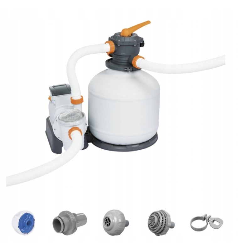 Competition-free pool filter sand pump