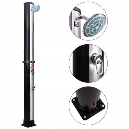 Garden shower solar pool terrace