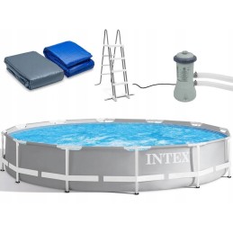 Intex prismakarkassiga bassein 427cm x 107cm