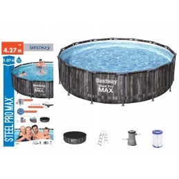 5614z raamiga basseini 427x107 cm pumbaredeli kattekomplekt bestway