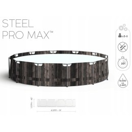 5614z raamiga basseini 427x107 cm pumbaredeli kattekomplekt bestway