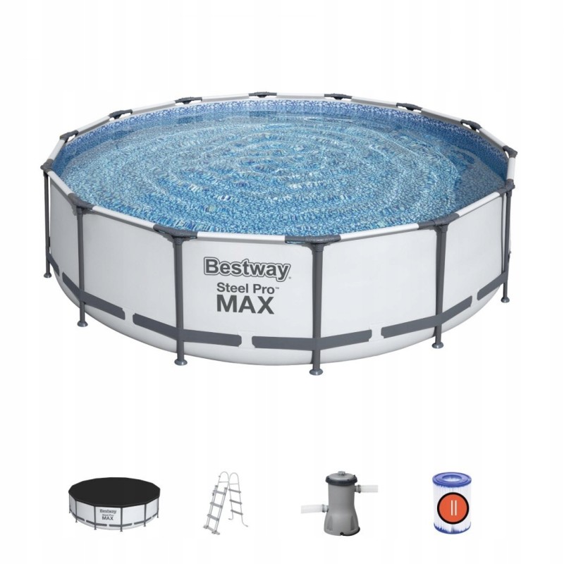 Terasest bassein 14 jalga 427 x 107 cm terasest pro max bestway
