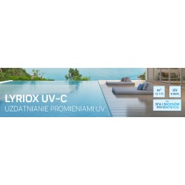 UV C Lyriox 15W lamp kuni 15 m3 basseinide desinfitseerimiseks