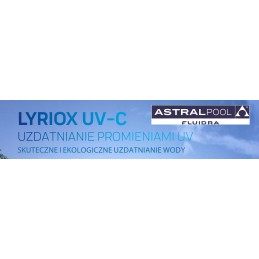 UV C Lyriox 15W lamp kuni 15 m3 basseinide desinfitseerimiseks